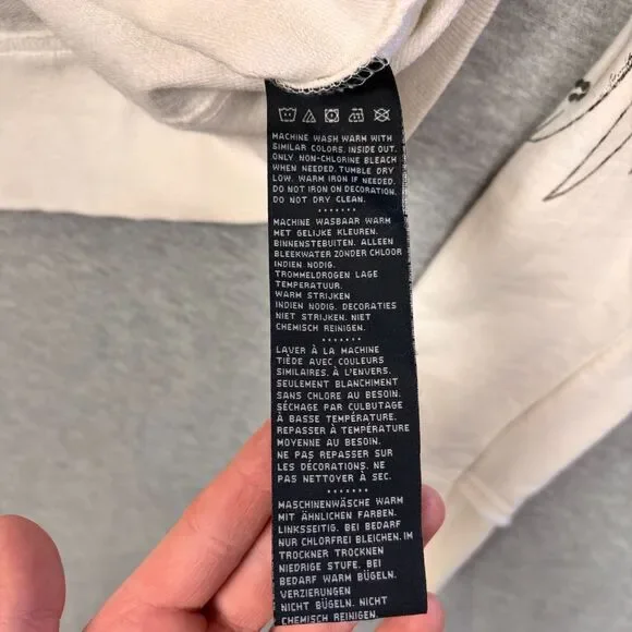 Women's Harley Davidson Ink Hoodie SZ Med Trim Pockets Full Zip - Picture 4 of 6